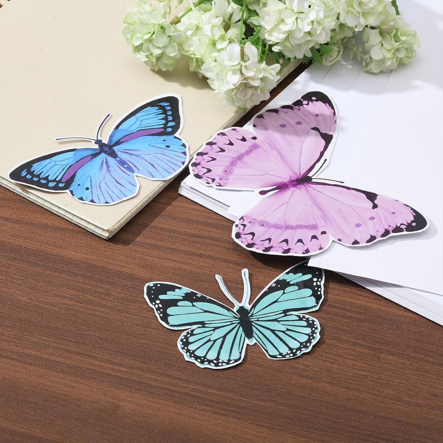 GLOBLELAND 20 Sheets A4 Printable Washi Sticker Paper Translucent Self-Adhesive Paper Handbook DIY Stickers for Printer Diary Album Notebook Scrapbooking Card DIY Arts and Crafts