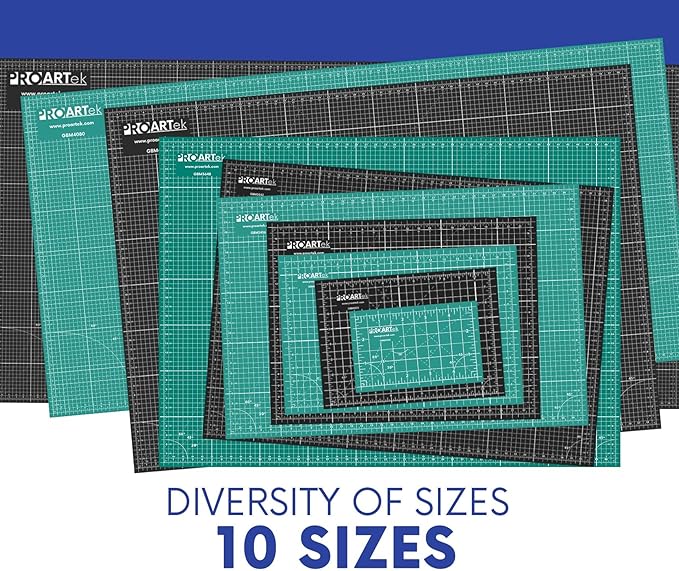 PK00014 Model GBM4896 Series 48" x 96" Professional Cutting Mat; Double-Sided; Self-Healing; For Graphic Arts, Hobbies, Sewing, Scrapbooking, and other Cutting Projects