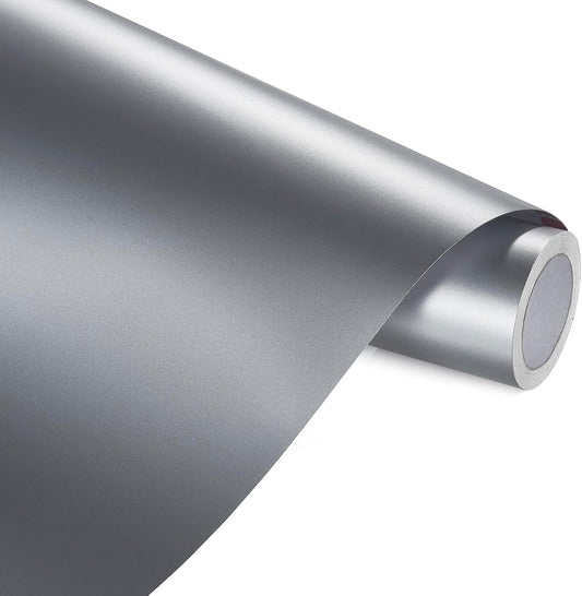 Ant Smart Adhesive Permanent Vinyl Compatible with Cricut Explore and Maker Series Without Cutting Mats, Create DIY Projects, Decals, Stickers & More (Silver, 13inch x 15ft)