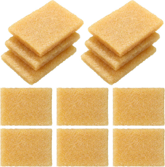 12 Pieces Glue Residue Pick up Eraser Rubber Cement Eraser Cleaning Rubber for Removing Adhesive and Residues from Paper Plastic and More