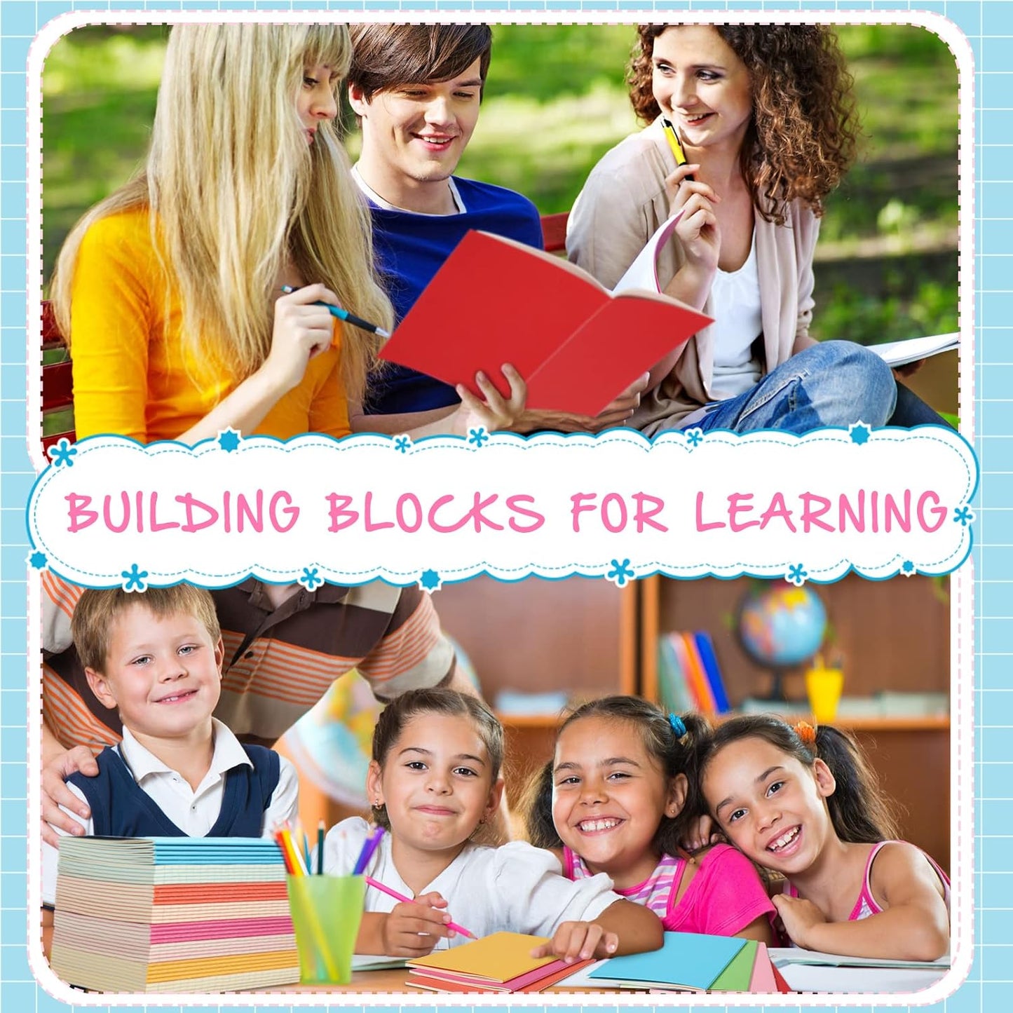 Handepo 100 Pack Composition Notebooks A5/A6 Ruled Lined Composition Kraft Notebooks Bulk Soft Cover Journals Travel Diary Memo for Students Classroom Office Supplies(A5,Fresh Color)