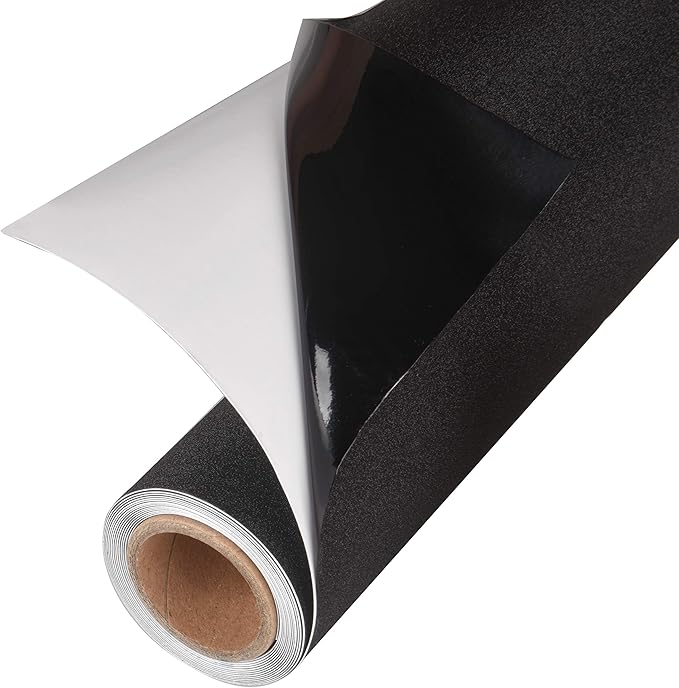 Total Blackout Window Film: 100% Light Blocking, Room Darkening Static Cling - No Residue Film for Privacy, Home Security, and Day Sleep - Easy Removal UV Prevention Treatment (42 x 72 inches)