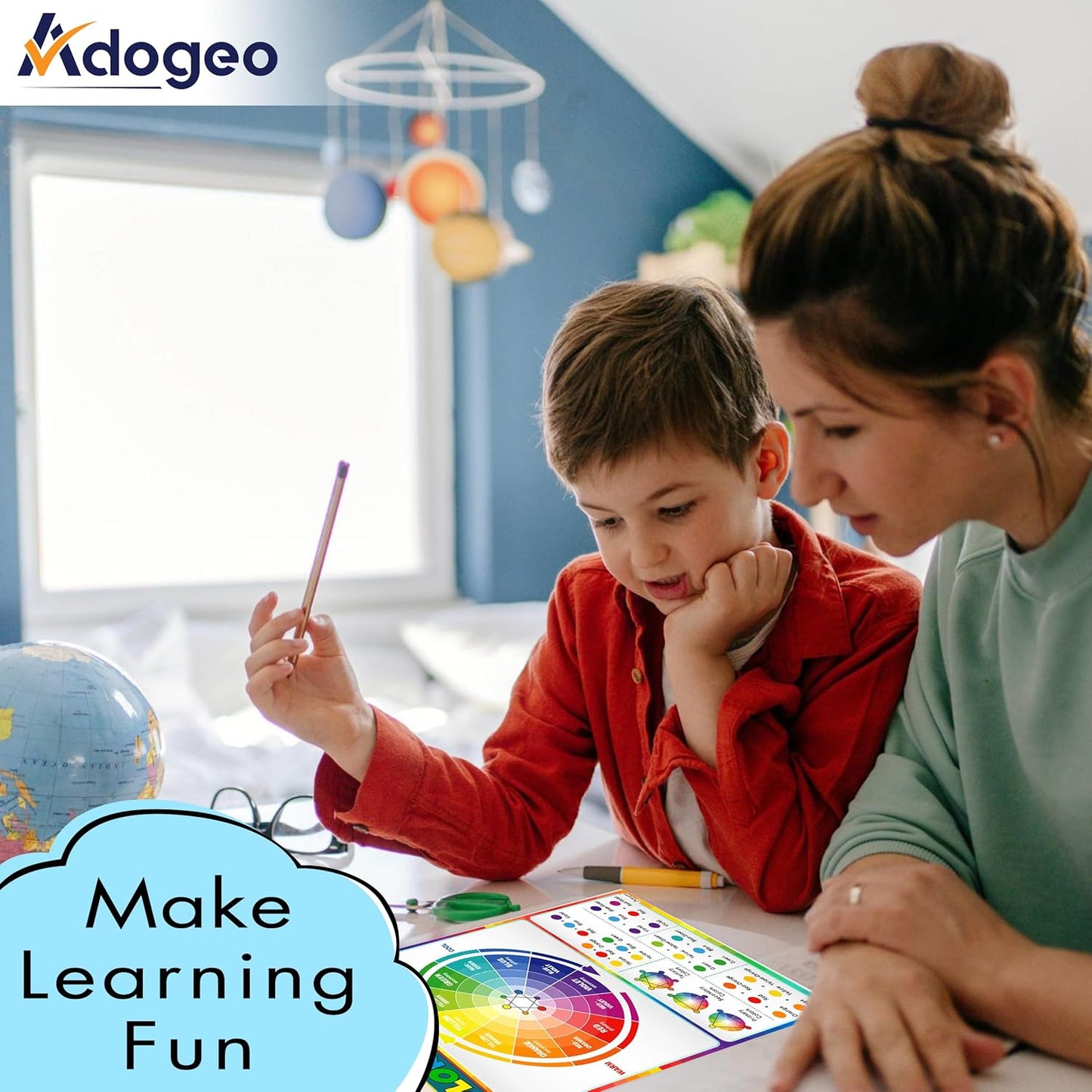 Color Wheel Poster for Classroom, Color Theory Poster for the Artist, 16x24 Decorative Art Educational Poster for School, Classroom, Bedroom, Studio Painting Decor