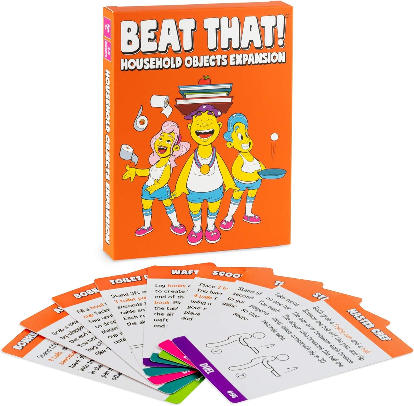 Gutter Games Beat That! Game Household Objects Expansion [Family Party Game for Kids & Adults]
