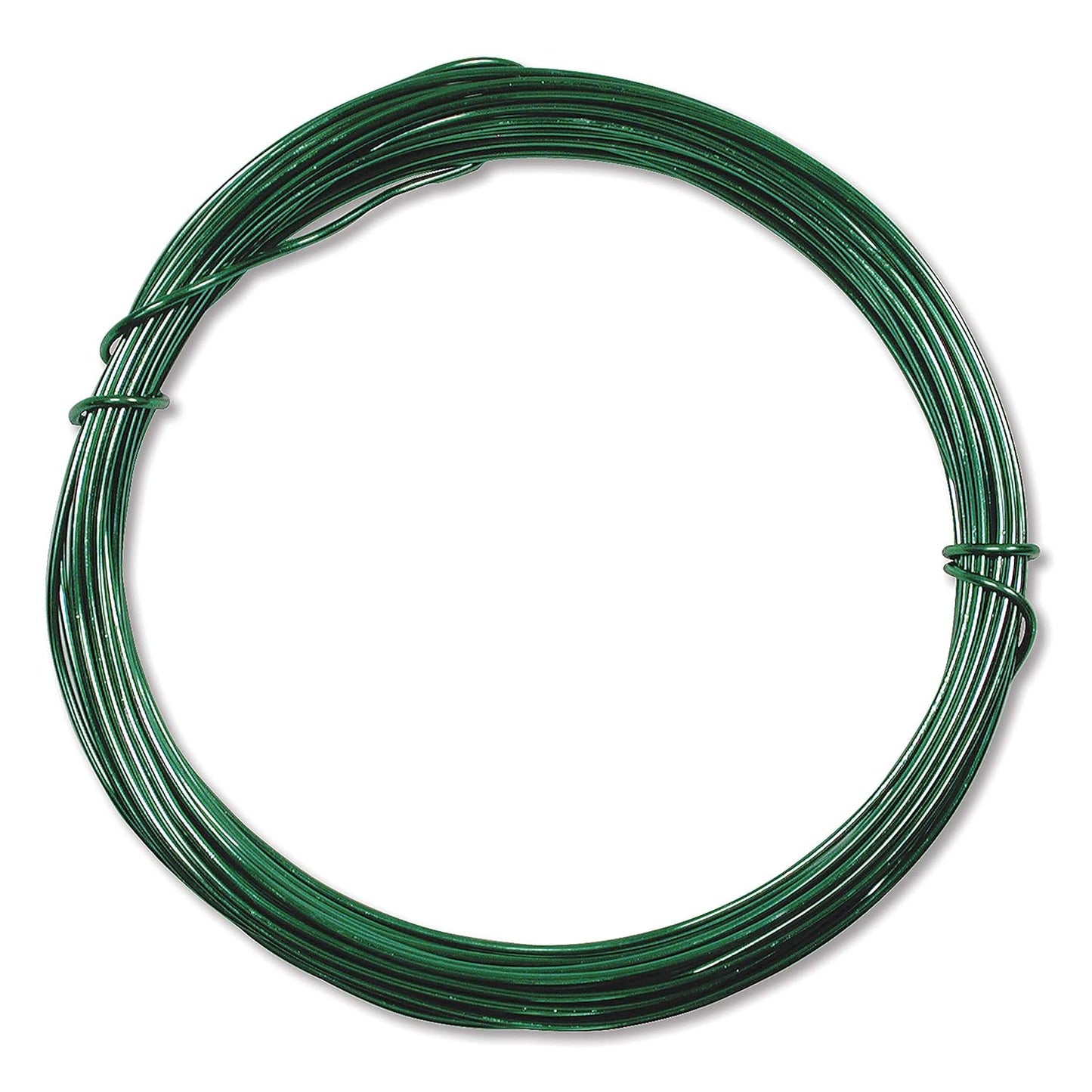 The Beadsmith Anodized Aluminum Wire – 12 Gauge – 39 feet – Kelly Green Color – Bendable Craft Wire Used to Jewelry Making, Wire Wrapping, Sculpting, Floral, Modeling and Other DIY Arts & Crafts
