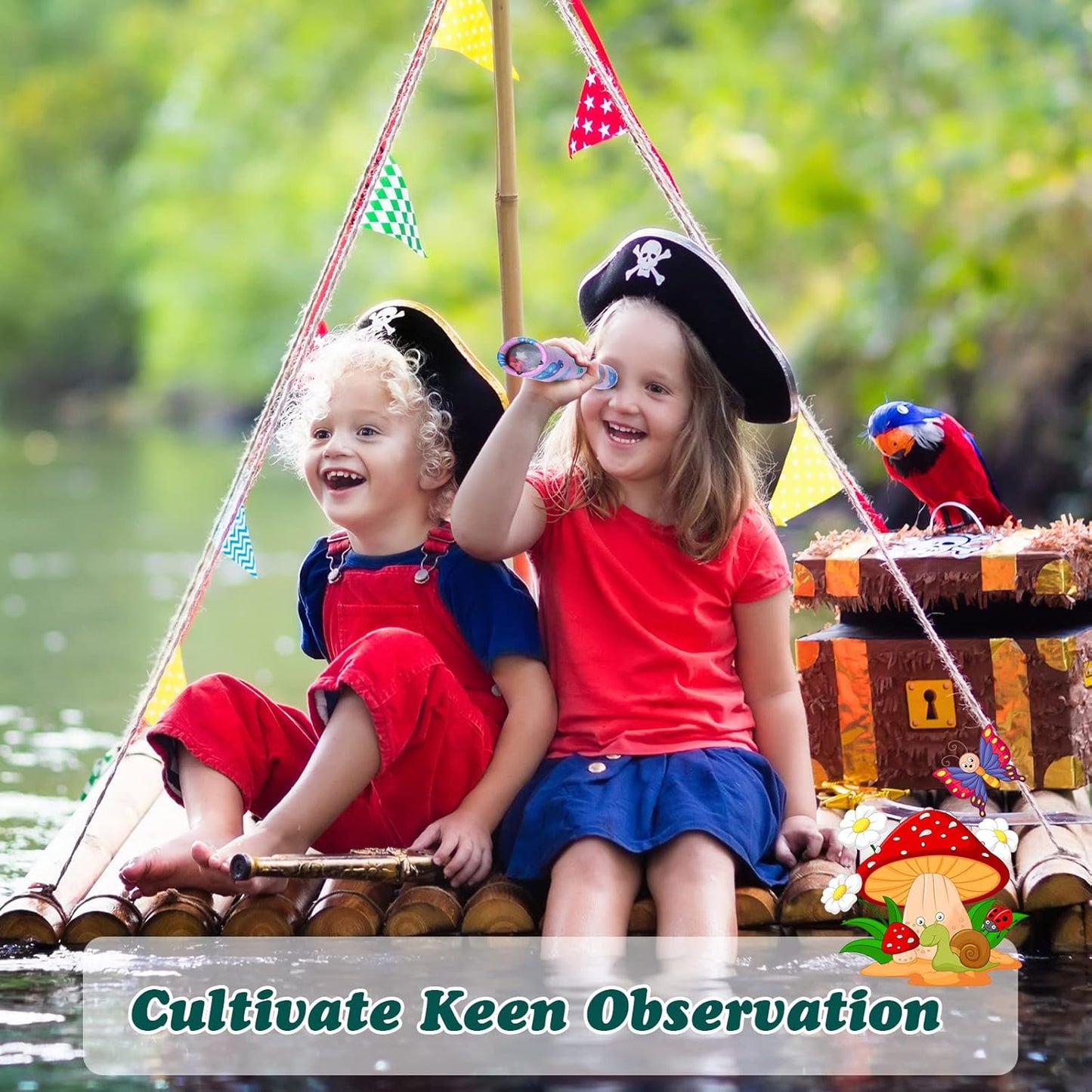 24 Pcs Classic Kaleidoscopes Educational Toys Return Gifts Paper Tumble Tube Prism Lens Old Fashioned Vintage Toys Party Favor Valentines Gift for Kids Stock Stuffer, Random Style (Vivid Style)