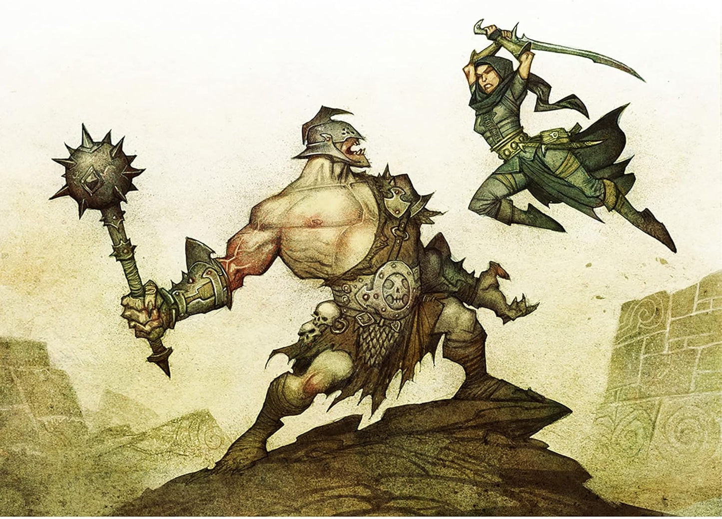 Free League Publishing Dragonbane: Mirth & Mayhem Roleplaying Game Core Set, Includes Dice, Rulebook, Adventures, Map, and More, RPG Tabletop Board Game for Adults, Family, Teens 13+