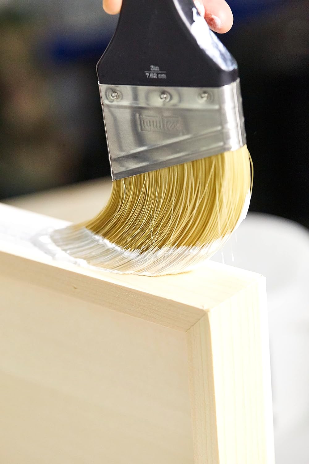 Liquitex BASICS Gesso Surface Prep Medium, 3.78L (128-oz) Tub, White