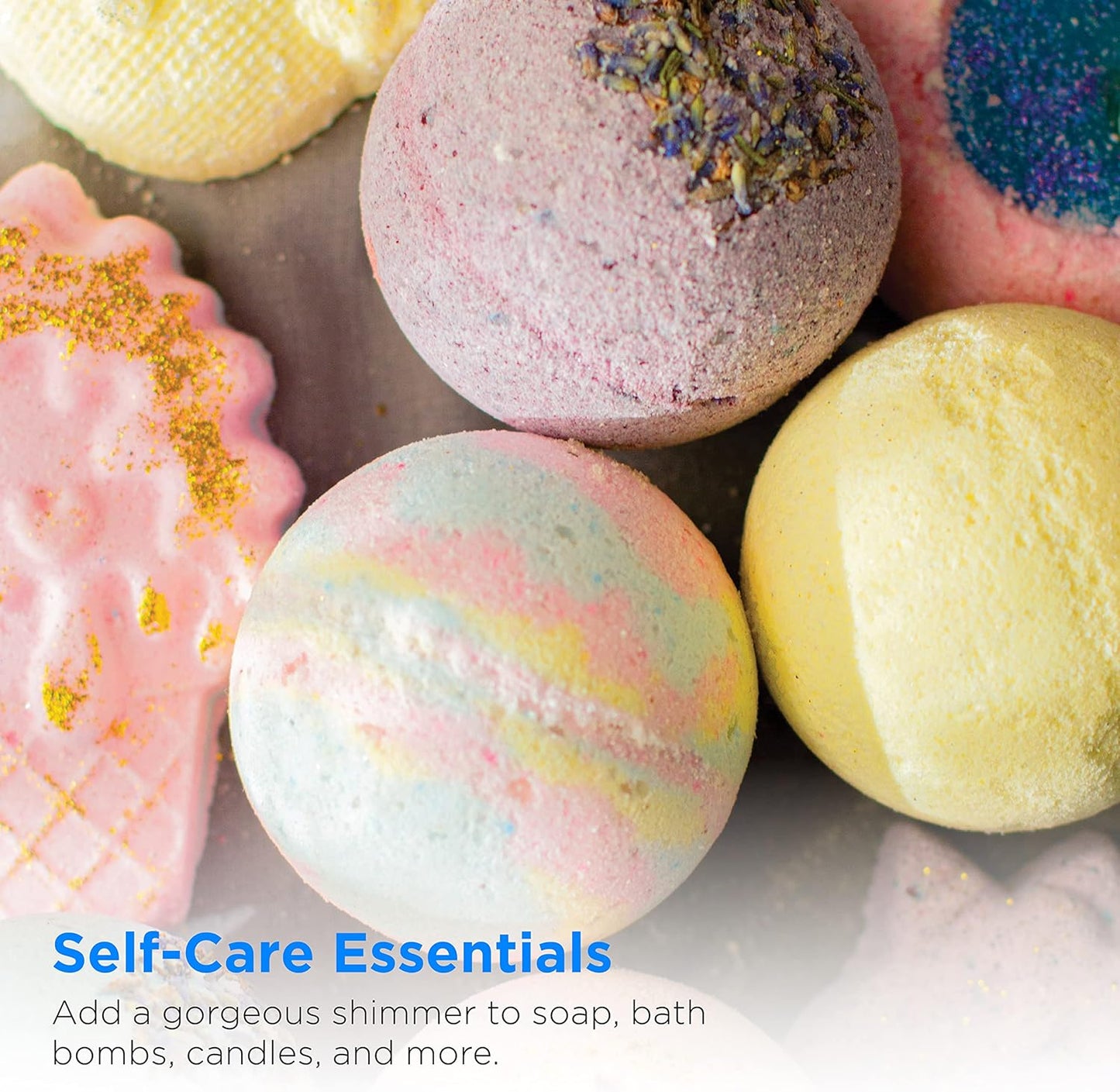 Rolio Premium Mica Powder - Pearl White (50G / 1.76oz) - 1 Jar of White Pigment Powder for Epoxy Resin, Dye, Soap Making, Nail Polish, Paint, Candle Making, Bath Bombs, Slime