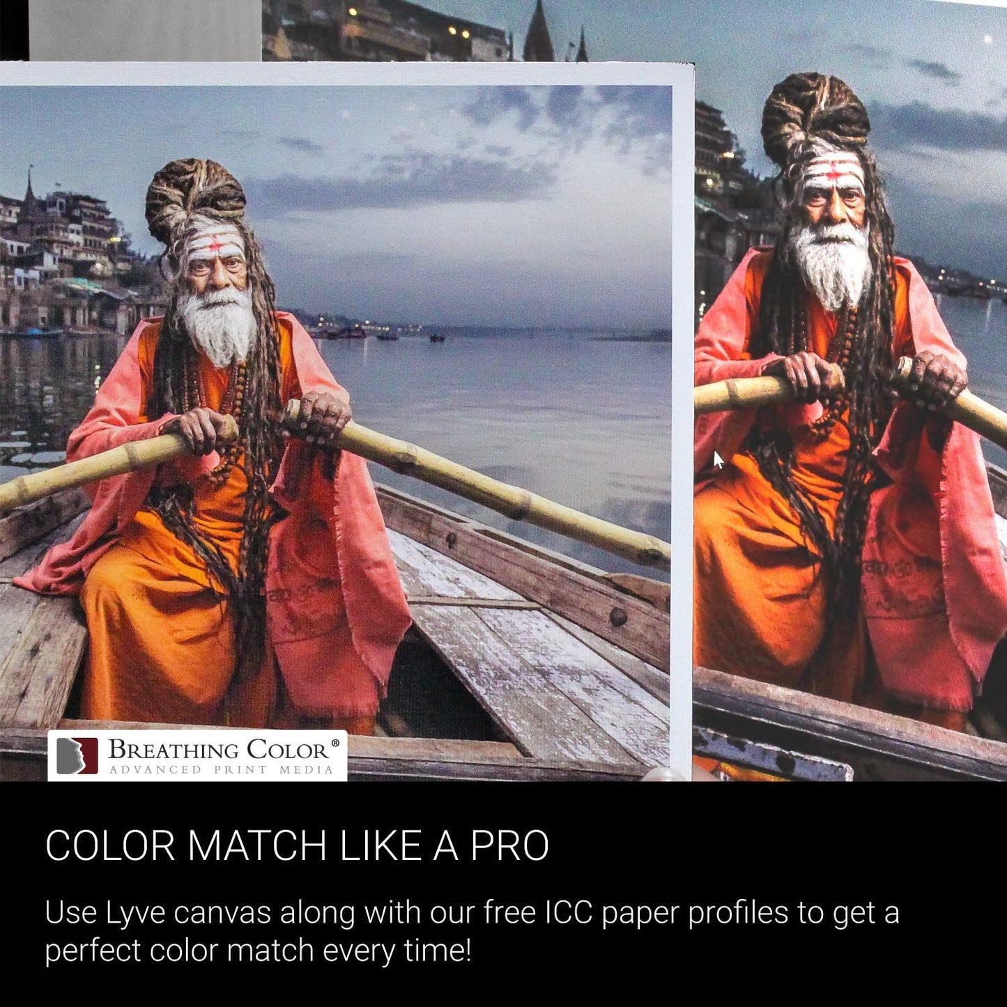 Premium Lyve Matte Canvas Sheets Professionals choice for Archival Inkjet for Use on Epson, Canon and HP printers. 8.5 inch x 11 inch 25 sheets