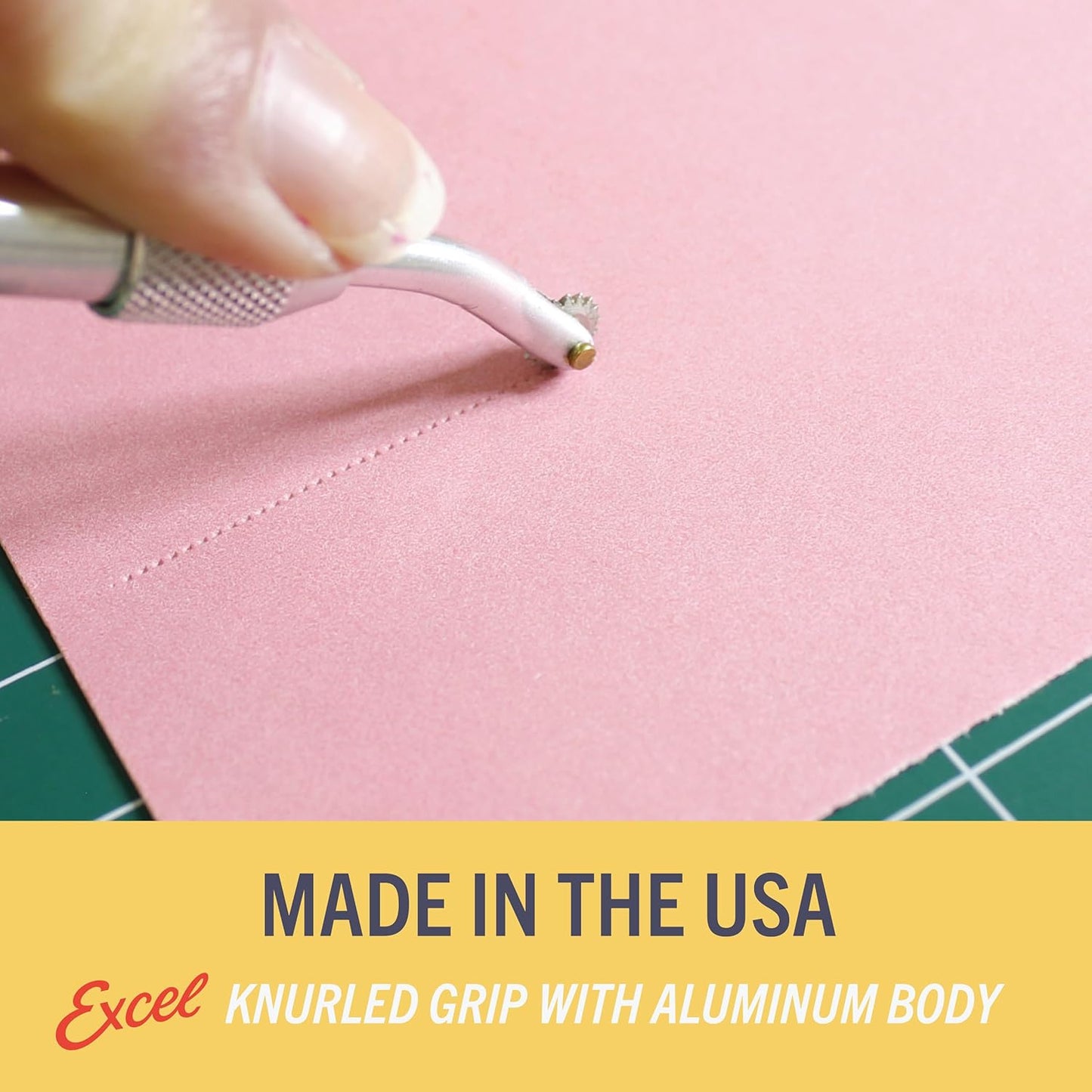 Excel Blades Pounce Wheel - 1/4-Inch Stainless Steel Tracing, Perforating, Cutting, Sewing, Quilting & Embossing Tool