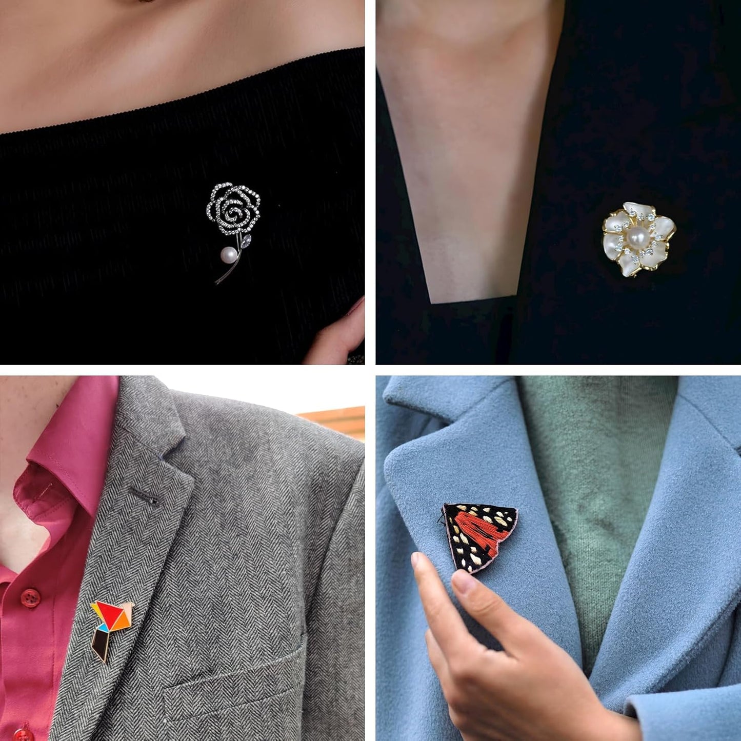 20 PCS Pin Backs, Pins for Backpacks, Pin Backs Locking, Pin Lock, Metal Pin Locks Back for Enamel Pins (20)