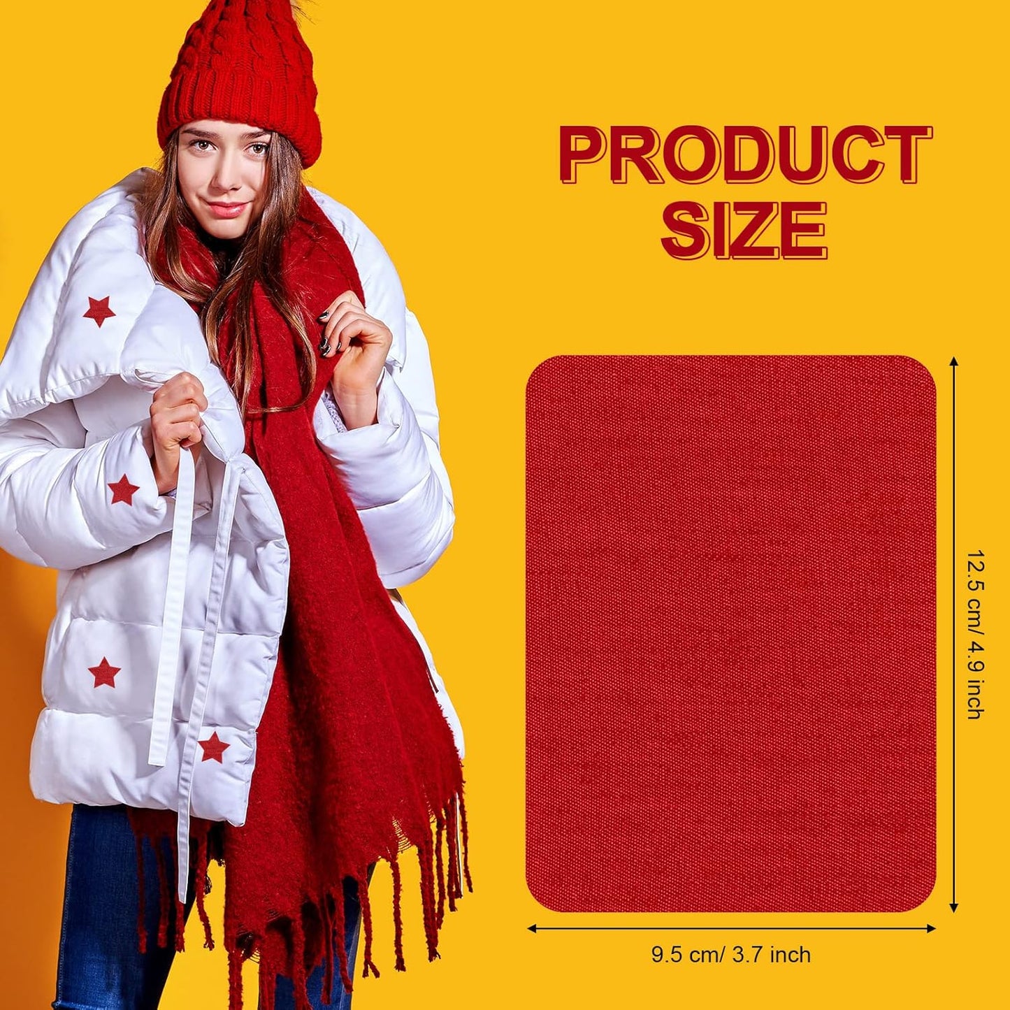 30 Pieces Iron on Patches for Clothing Repair Fabric Patches Iron on for Denim Jean Repair Patch Decorating Kit Repair Canvas Fabric for Puffer Down Jacket (Multicolor)