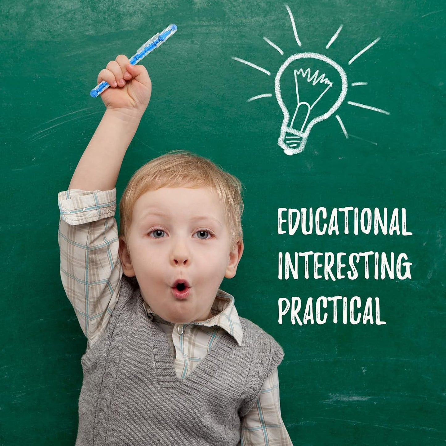 Epakh 36 Pcs Maze Puzzle Shape Ballpoint Pen with Built in Ball Novelty Creative Pens Blue Ink Fidget Maze Toy Stress Relief Puzzle toys for Adult Kids Office School Party Favor, Bright Colors