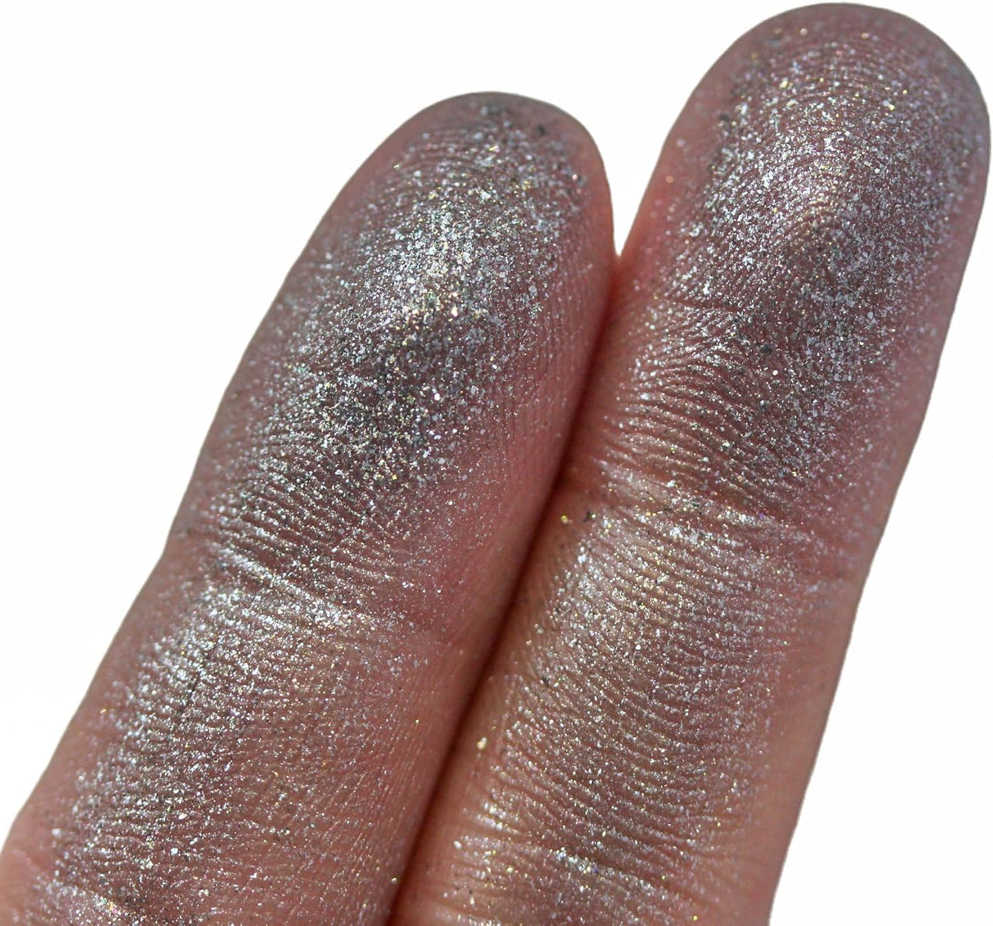 Premium Diamond Mica Powder Pigment- for Epoxy, Resin, Soap, Paint, Woodworking, Acrylic Pouring, Bath Bombs, Fishing Lures - DIY Arts and Crafts Additive (Smoky Silver Gray)