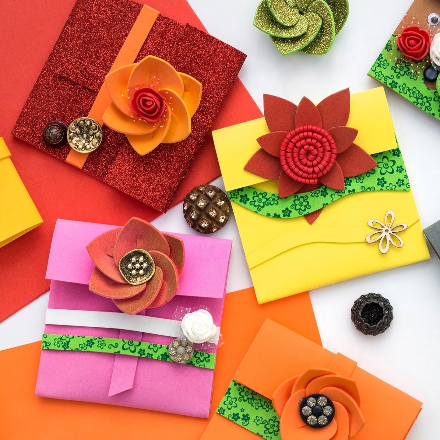 MECCANIXITY Foam Sheets Crafts 35x19 Inch 1mm EVA Craft Foam Paper Foam Sheets for Crafts Projects DIY Cosplay Modeling, Dark Blue