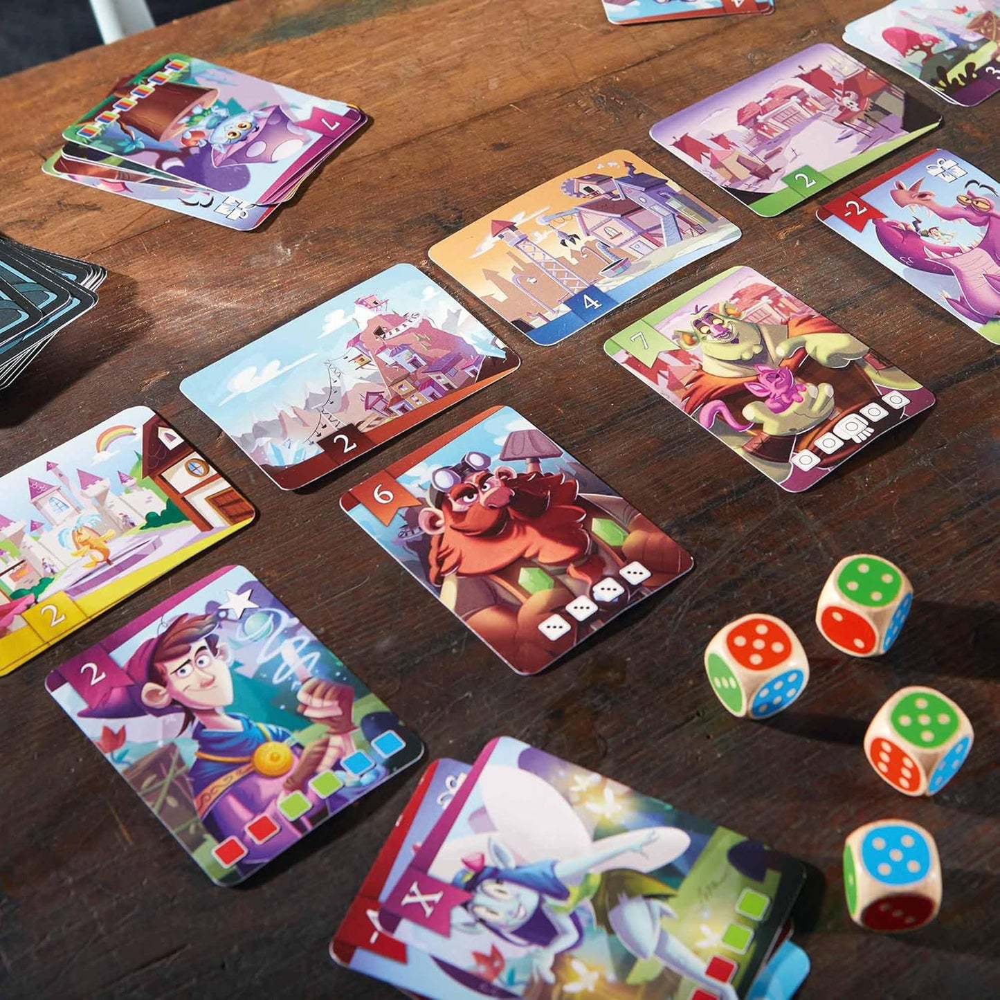 HABA King of The Dice - A Tricky Skill and Luck Dice Board Game, Perfect for Family Games and Kid Games for Ages 8 Years and Up (Made in Germany)