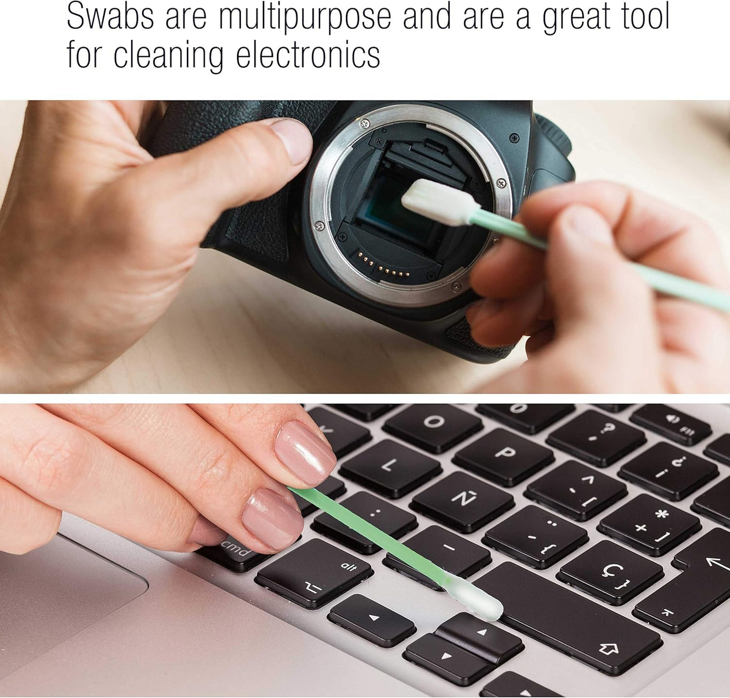 U.S. Art Supply 30 Alcohol Ink Blending Swabs - Foam Tip Brushes, Assorted Shapes and Sizes - Mixing, Blending, Re-Wet, Lift Ink, Dye, Paint, Drawing on Yupo Paper, Art and Craft Mediums, Epoxy Resin