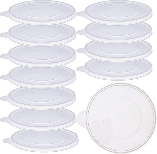 Pouring Masters 12-Pack Mixing Cup Lids for 64 Oz (2000ml) Graduated Plastic Measuring Cup Lids - Storage Seal Top for Pouring Masters Automotive Paint Mixing Cups, Epoxy Resin, Art Supplies