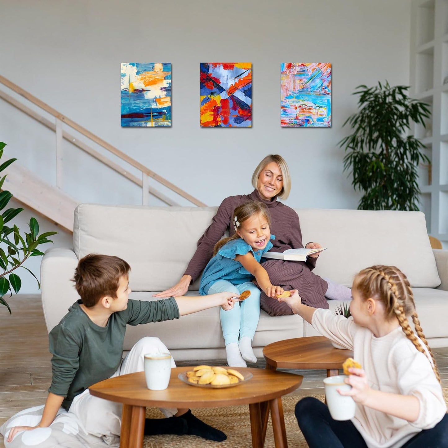 Stretched Canvases for Painting, 8 Packs 9X12 Inch Canvases for Acrylics,Oils & Other Painting Media, 5/8 Inch Profile 100% Cotton Primed Artist Framed Canvas