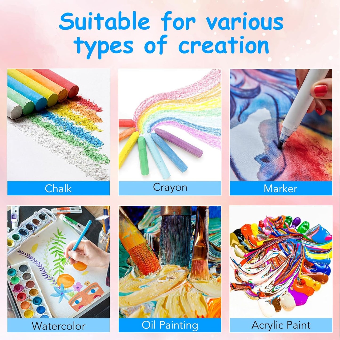 FUMILE 11x14 Canvas Boards for Painting, 30 Pack Canvases for Painting 11x14 Inch Primed Acid Free Blank Canvas Panels for Oil Paint, Watercolor, Acrylic Paint, Gouache and Tempera.