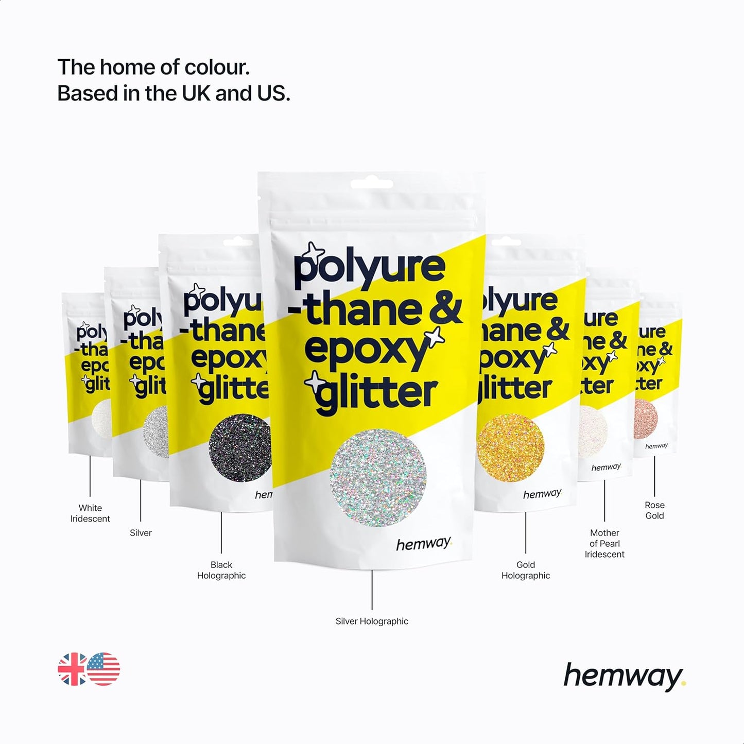 Hemway Polyurethane & Epoxy Resin Glitter for Arts, Crafts, Tumblers, Flooring, Woodwork, Decorating and Resin Projects 100g - Turquoise Blue