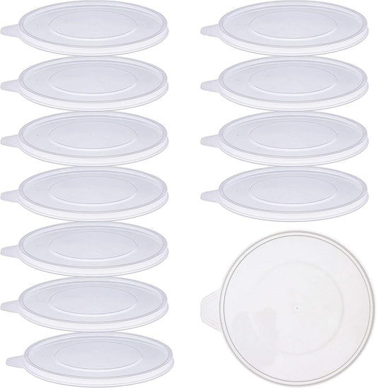 Pouring Masters 12-Pack Mixing Cup Lids for 20 Oz (600ml) Graduated Plastic Measuring Cup Lids - Storage Seal Top for Pouring Masters Automotive Paint Mixing Cups, Epoxy Resin, Art Supplies