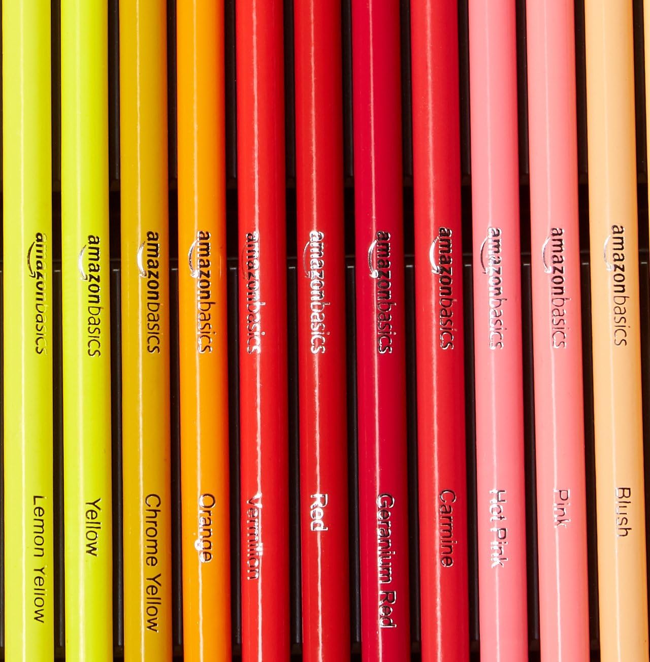 Amazon Basics Colored Pencils for Coloring and Drawing, Premium, Soft Core, Back to School Supplies, 48 Count (Pack of 1), Multicolor