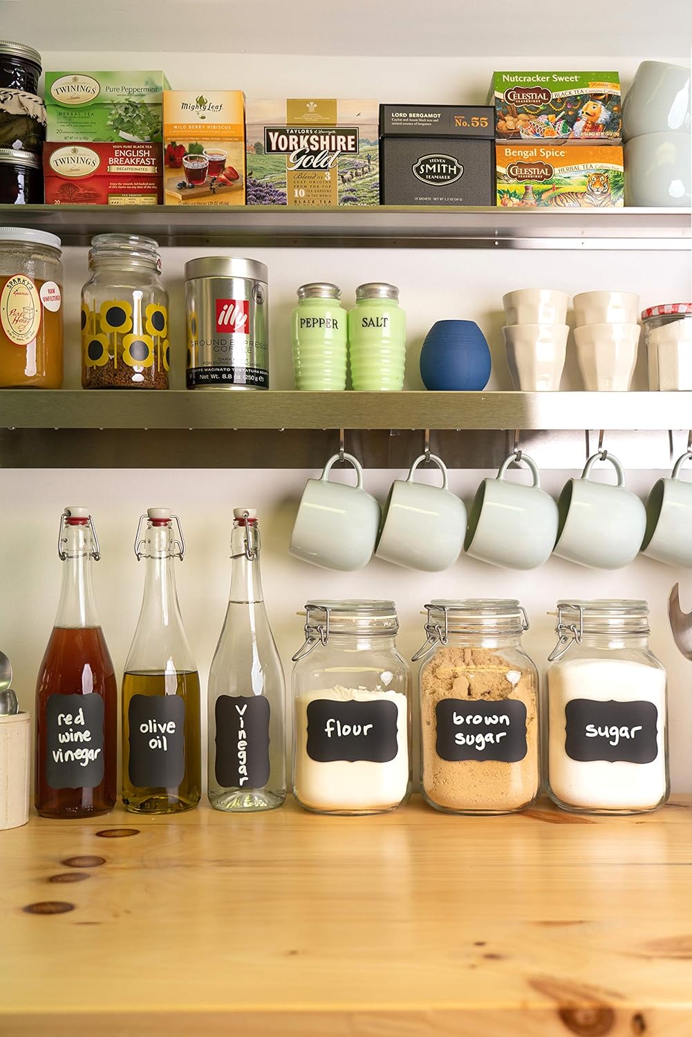 Bandle B. Chalk Markers - 8 Vibrant, Erasable, Non-Toxic, Water-Based, Reversible Tips. For Glass or Chalkboard Markers for Businesses, Restaurants, Liquid Drawing Chalk (Vibrant 6mm)