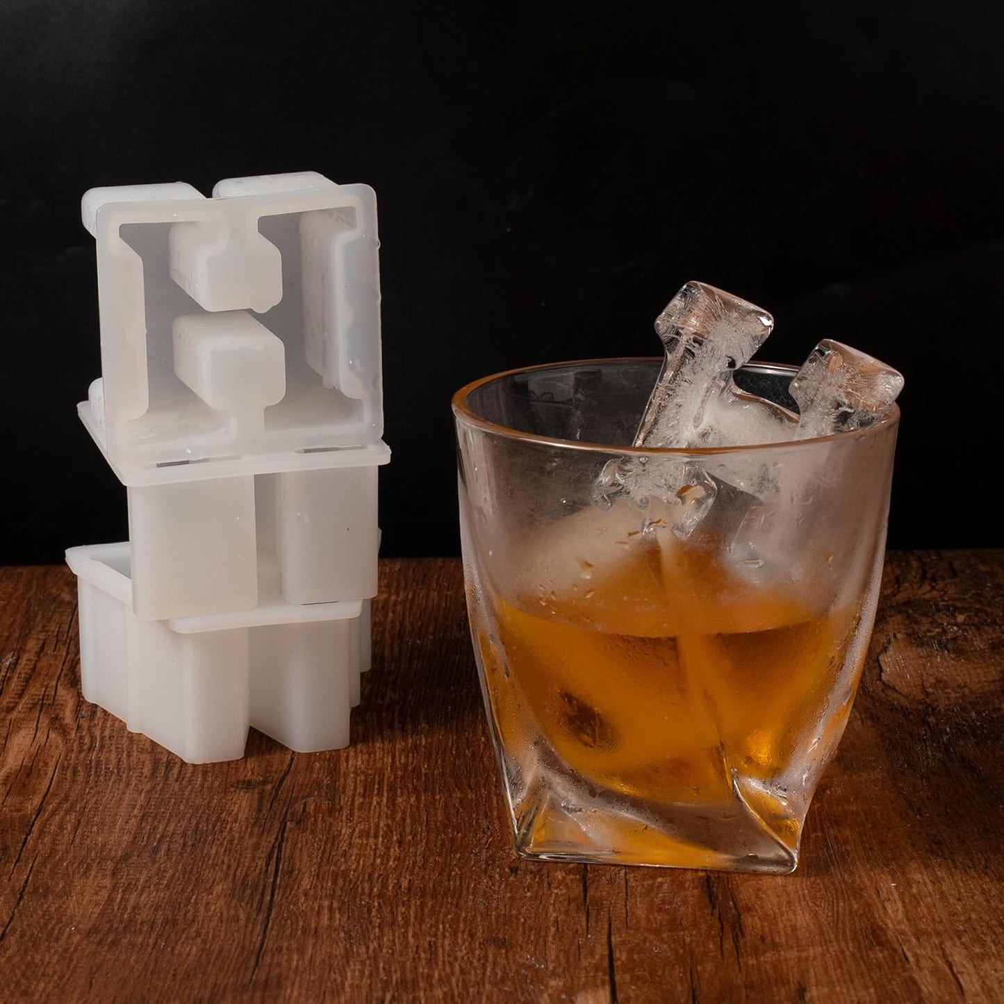 26 Pack A-Z Letter Resin Casting Molds - Silicone Mold for Candle Making & Home Decor