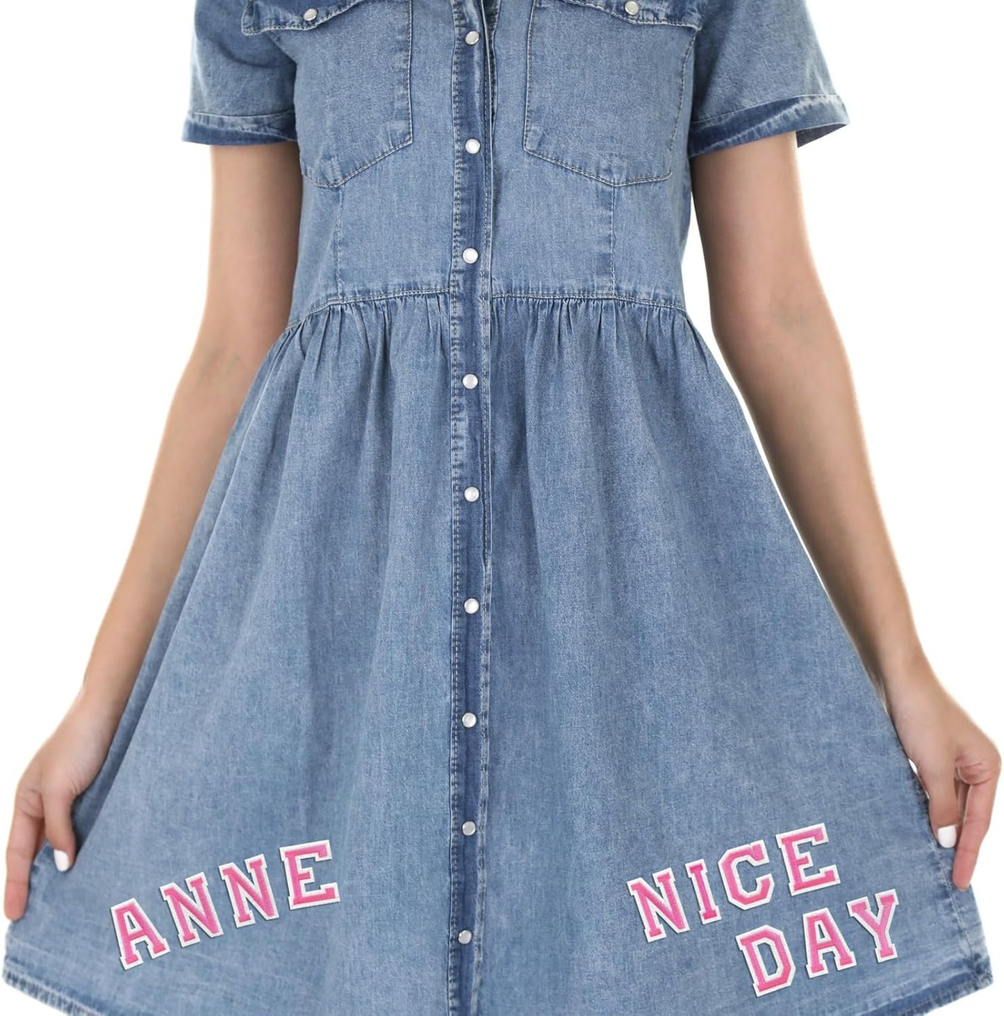 Letter and Number Iron On Patches, A-Z Alphabet and Numbers 0-9 Embroidery Applique Patch, DIY Decorative Heat Press Patches for Clothing Jeans Jackets Backpacks Hats (Pink 72 Pcs)