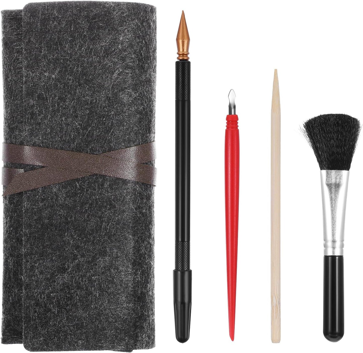 14Pcs Scratch Art Tools, Dual Tip Scratch Coloring Stylus Paper Art Kit for Adults, Complete Scratch Art Tools Set for DIY Painting and Drawing