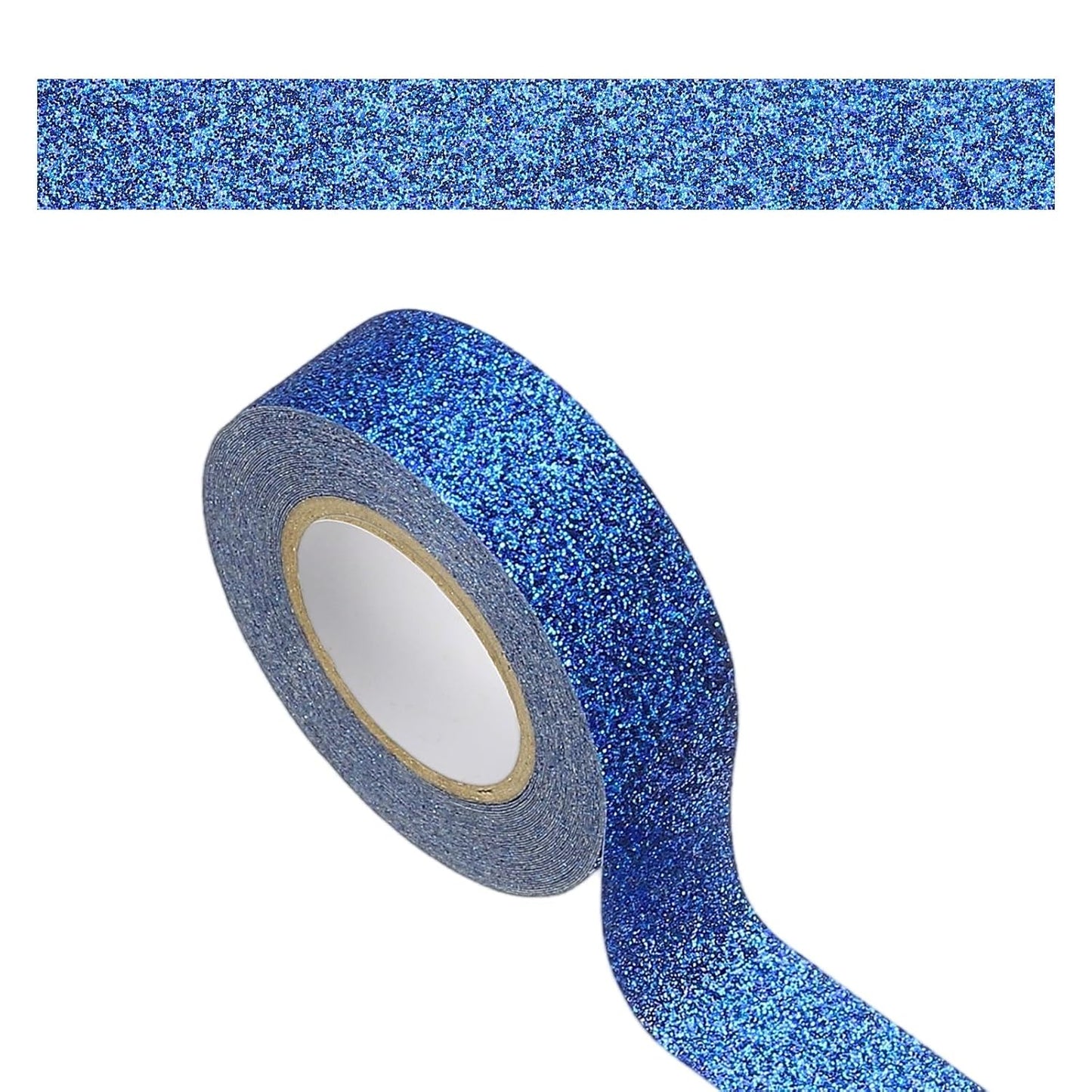PATIKIL 1 Roll Glitter Paper Washi Tape, Washi Decorative Tape for Crafts, Navy