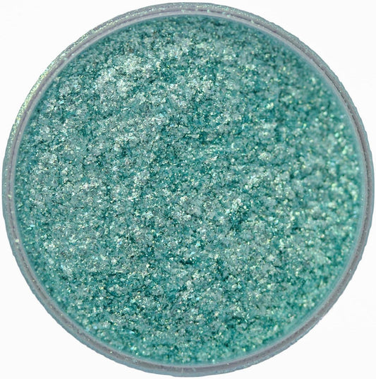 Premium Diamond Mica Powder Pigment- for Epoxy, Resin, Soap, Paint, Woodworking, Acrylic Pouring, Bath Bombs, Fishing Lures - DIY Arts and Crafts Additive (Diamond Turquoise Green)
