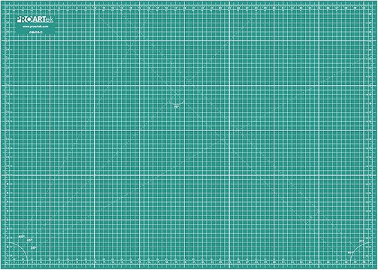 PK00009 Model GBM3042 Series 30" x 42" Professional Cutting Mat; Double-Sided Green/Black; Self-Healing; For Graphic Arts, Hobbies, Sewing, Scrapbooking, and other Cutting Projects