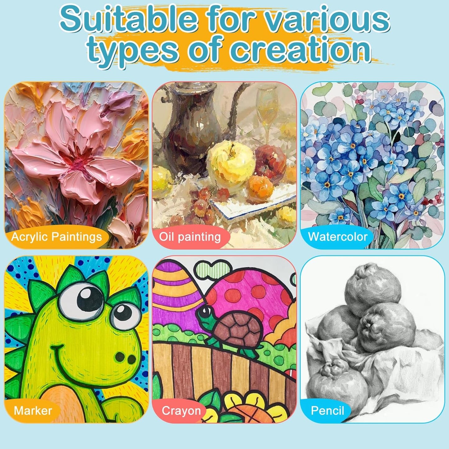 ESRICH Small Canvases for Painting, 5x7 Canvas for Painting 72 Pack, Mini Canvas Primed Acid-Free Blank Painting Canvas Panels for Oil, Watercolor, Acrylic Paint.