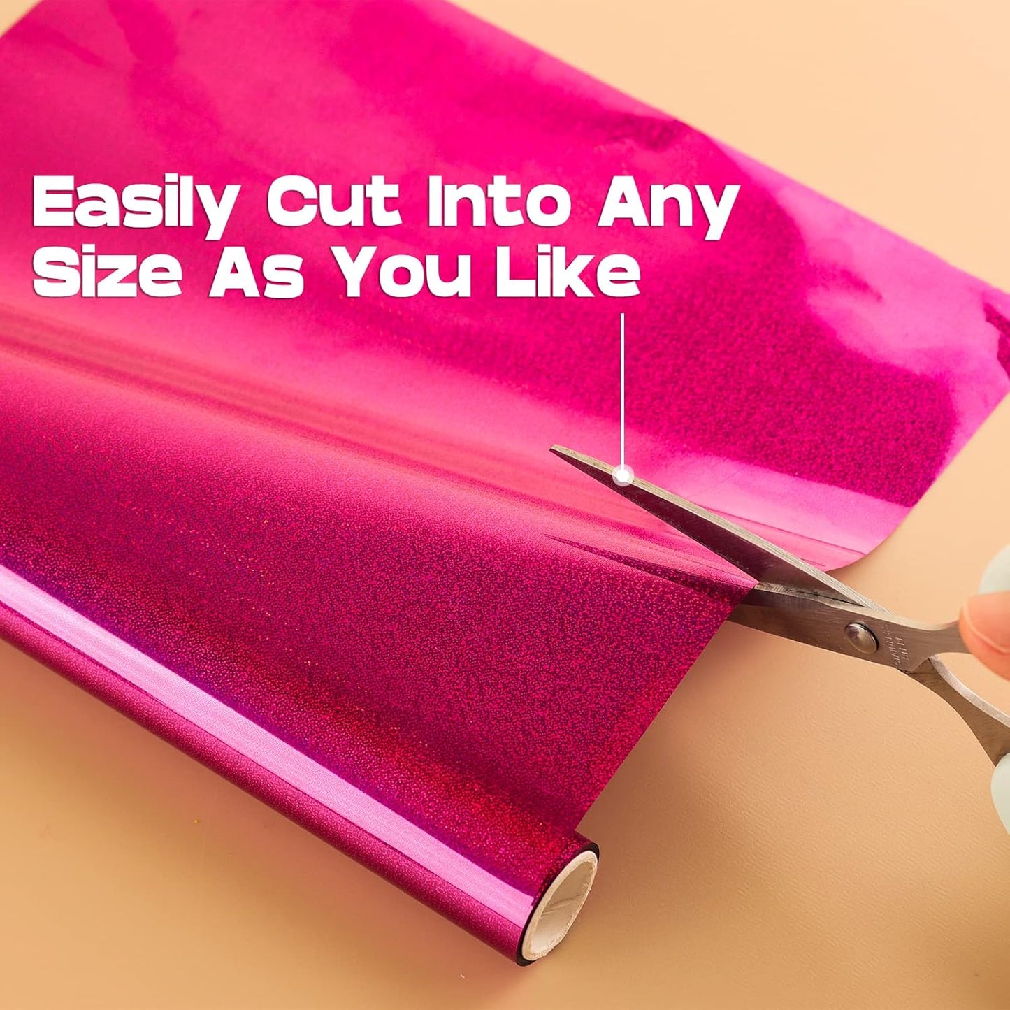 8 PCS Toner Reactive Foil Roll Use with Laminator Laser Printer,Paper Holographic Heat Transfer Crafts Foil Roll for Scrapbooking Crafting Cardstock Hot Stamping Holographic Heat Tranfer 5mx19cm/Roll