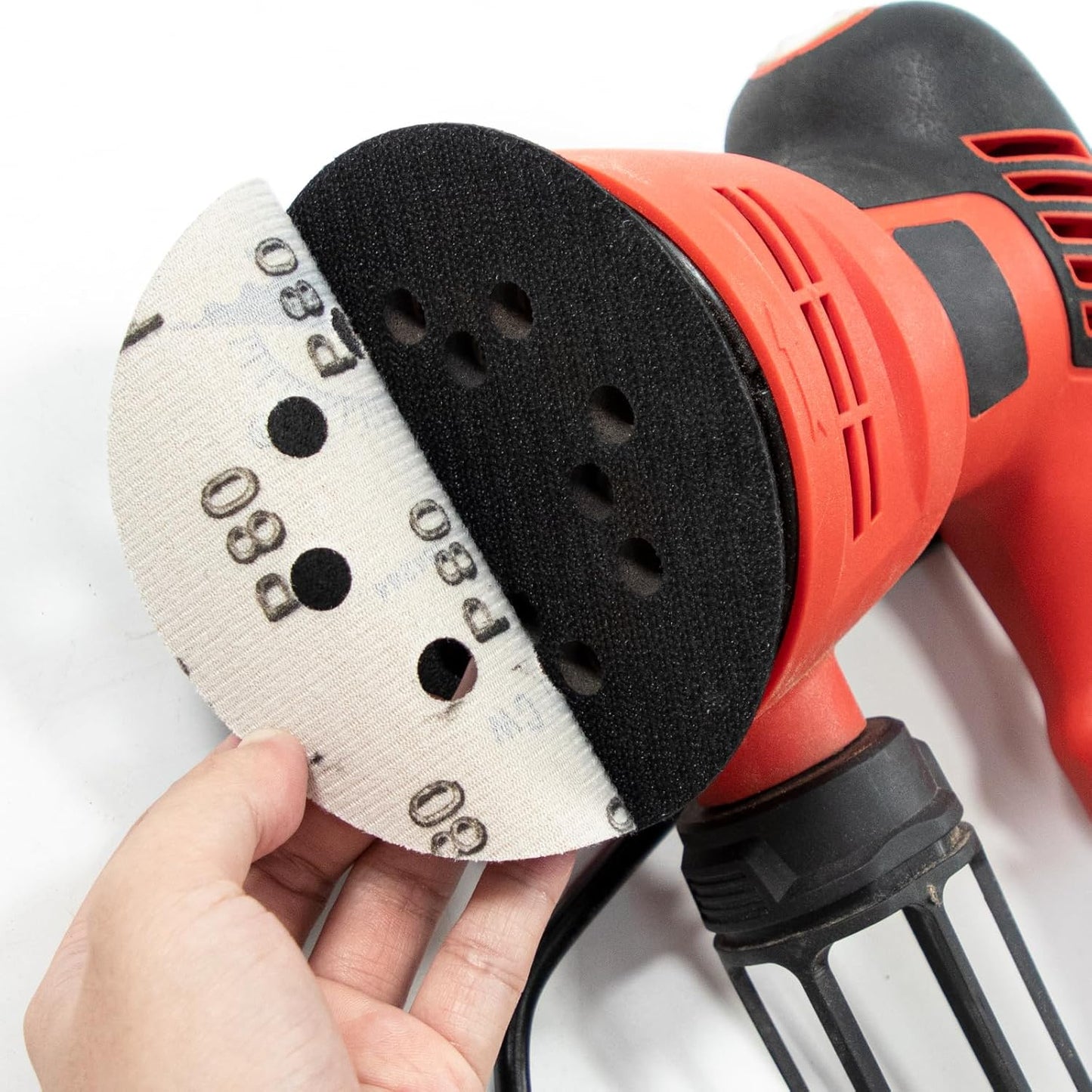 100 Pcs 5 inch Wet Dry Sanding Discs Grit 120 Hook and Loop 8 Hole Silicon Carbide Orbital Sander Sandpaper