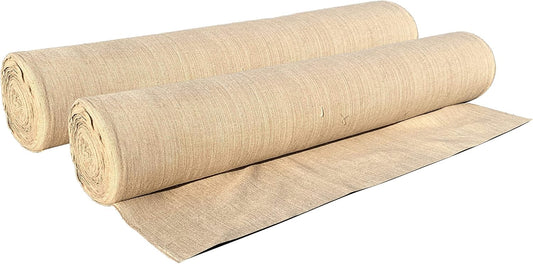 Sandbaggy Burlap Fabric Roll | 40 Inch by 300 ft | Great for Garden, Yard, Wedding, Craft, Decorating Tables | Constructed from Industrial Grade Burlap Fiber | 30% Thicker Than Competition (2 Rolls)