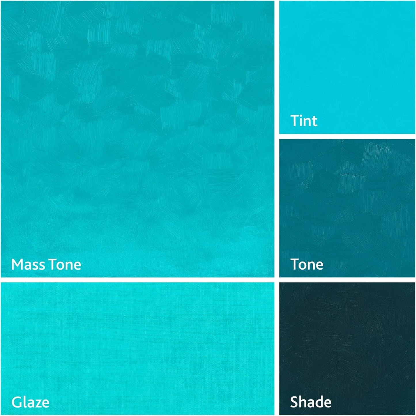 Tusc & Pine Artist Oil Paint - Cobalt Caribbean, 40 ml, Non-Yellowing, Rich & Creamy Consistency, Maximum Pigment Load, Small Batch Milled Oil Paints Made in the USA for Professional Artists