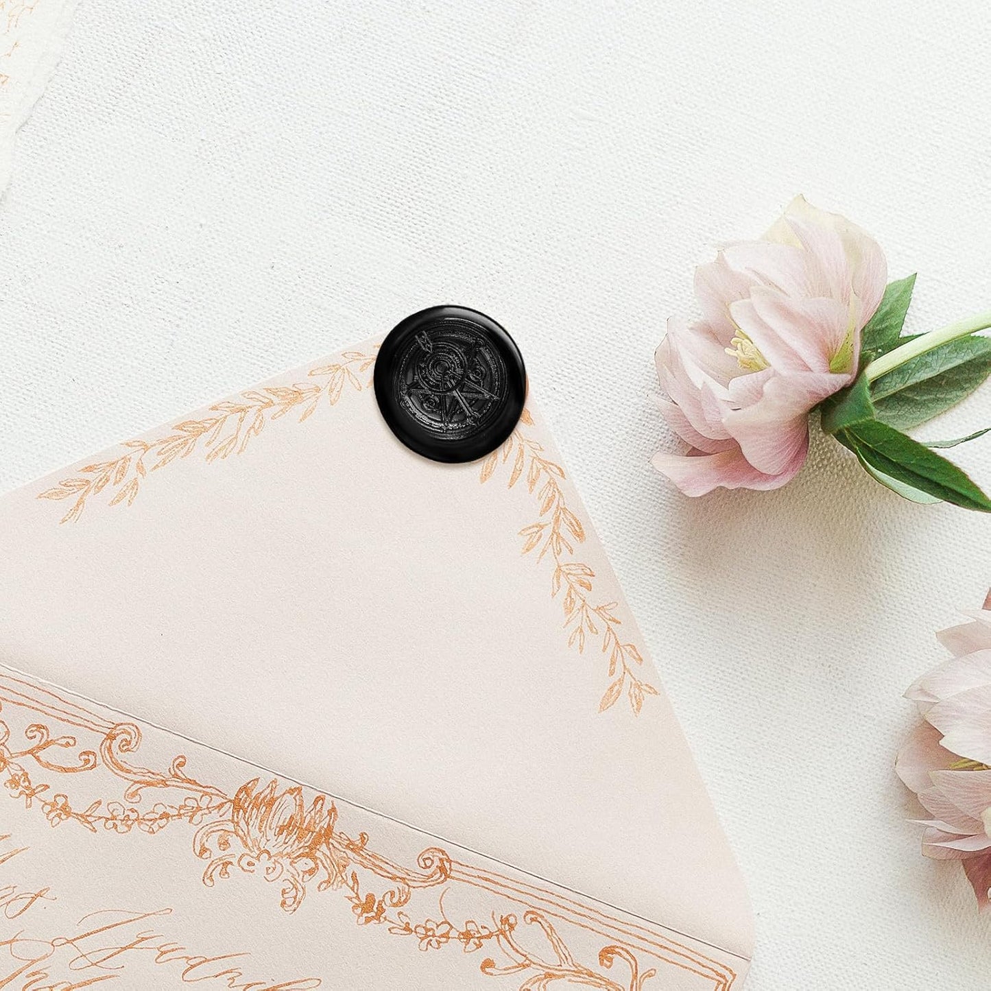 Glue Gun Sealing Wax Sticks for Wax Seal Stamp -Black, Great for Wedding Invitations, Cards Envelopes, Snail Mails, Wine Packages, Christmas Gift Ideas, Pack of 10