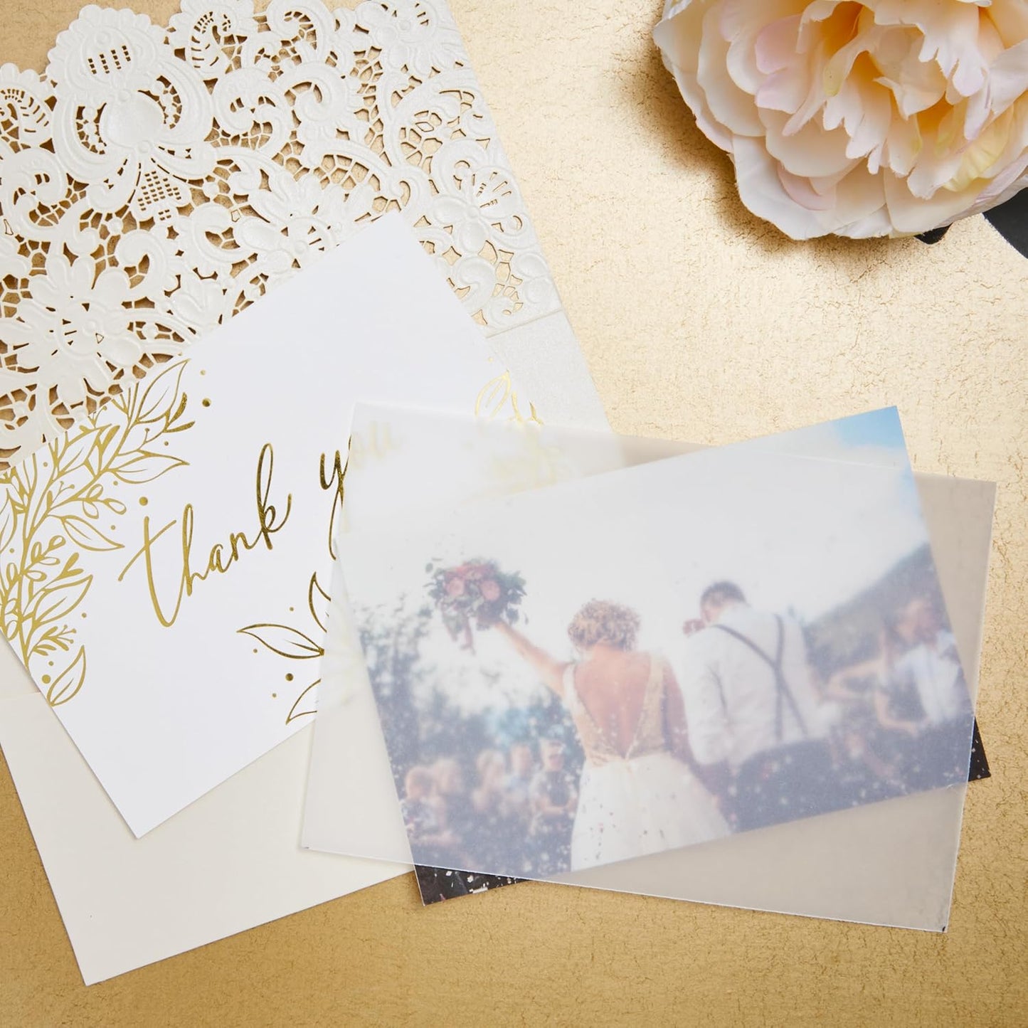 Translucent Vellum Sheets - 100 Sheets, 12 x 12 in, White - 93gsm/63lb Tracing Paper for Drawing & Invitation Paper - Transparent Craft Overlays