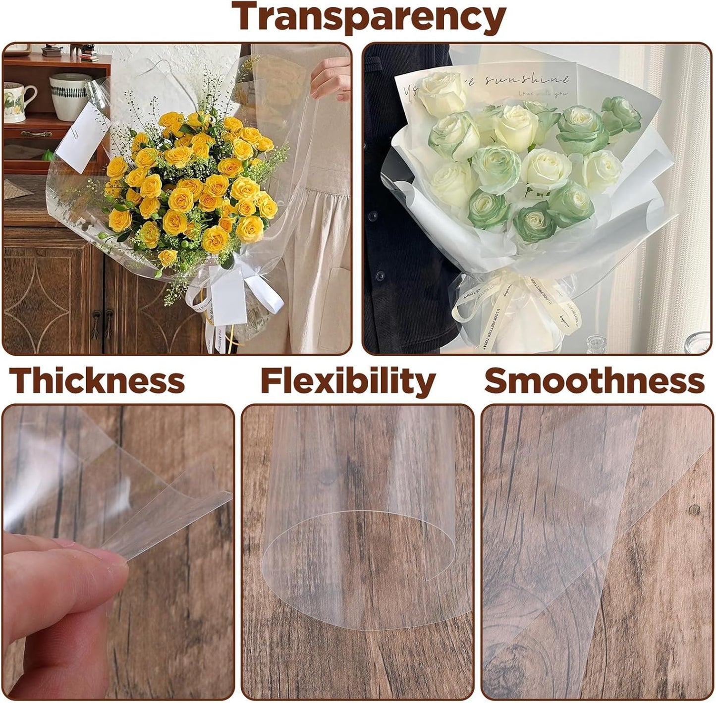 4 Mil 12inchs x 40ft Rolls Blank Stencil Sheets, Clear PET Acetate Mylar Template Material Transparency for Vinyl Silhouette Cutting Machines, Reusable Craft Projects