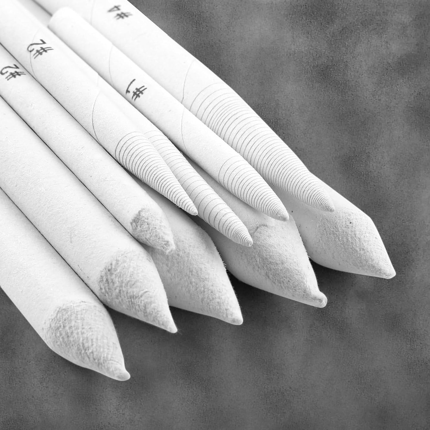 HIFORNY 20 PCS Blending Stumps and Tortillions Set Blending Tools,Kneaded Eraser and Sandpaper Blocks