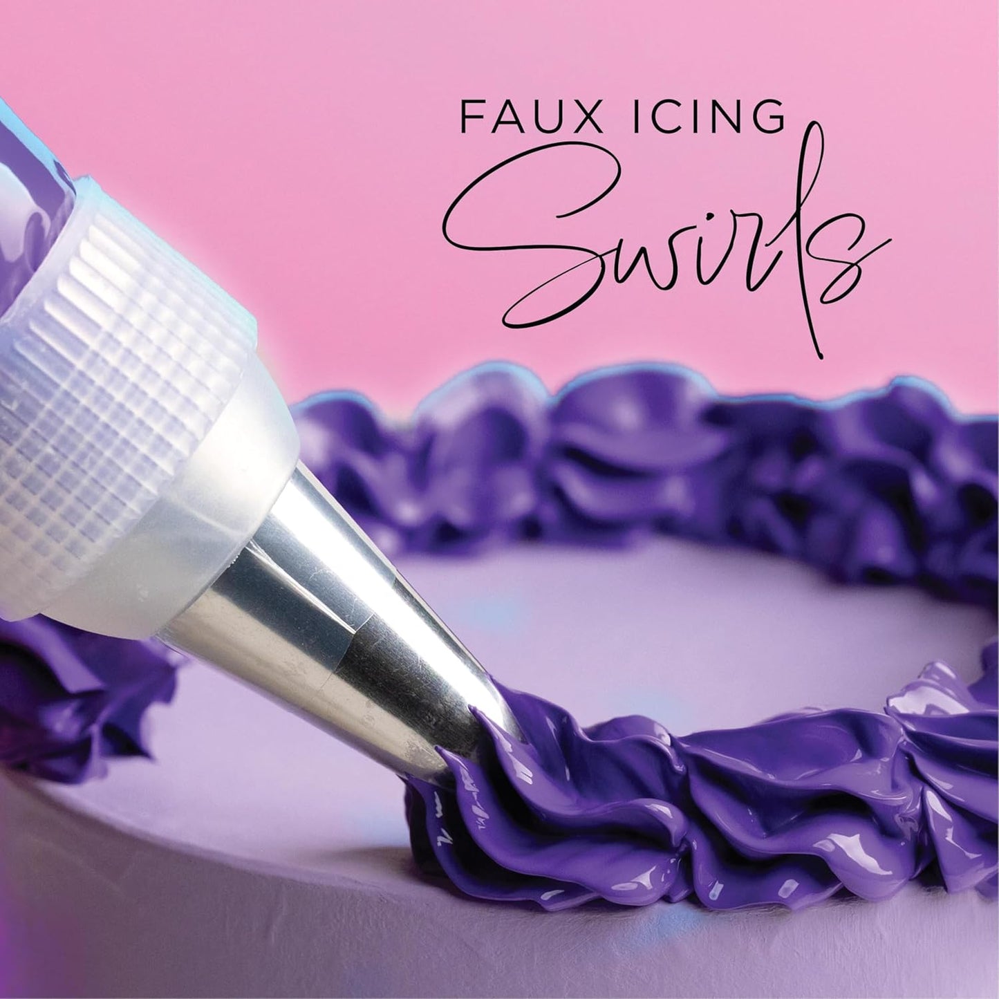 FolkArt Super Thick Acrylic Paint with a Textured Finish, Purple, 4 oz