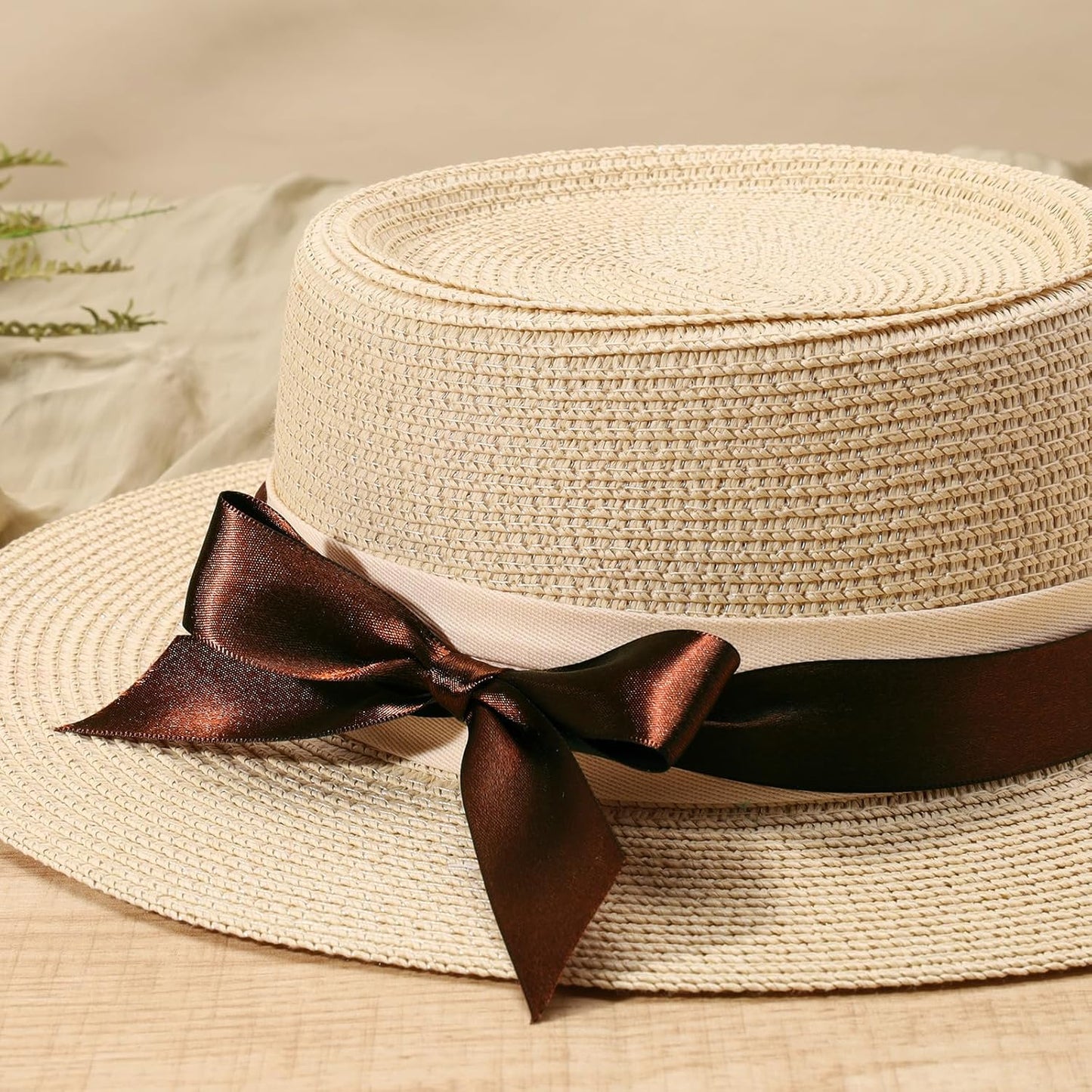 LaRibbons Brown Satin Ribbon 1 Inch 50 Yards Luxury Double Faced Firar Brown Silk Ribbon for Flower Bouquet Crafts Gift Wrapping Wedding Christmas Decoration