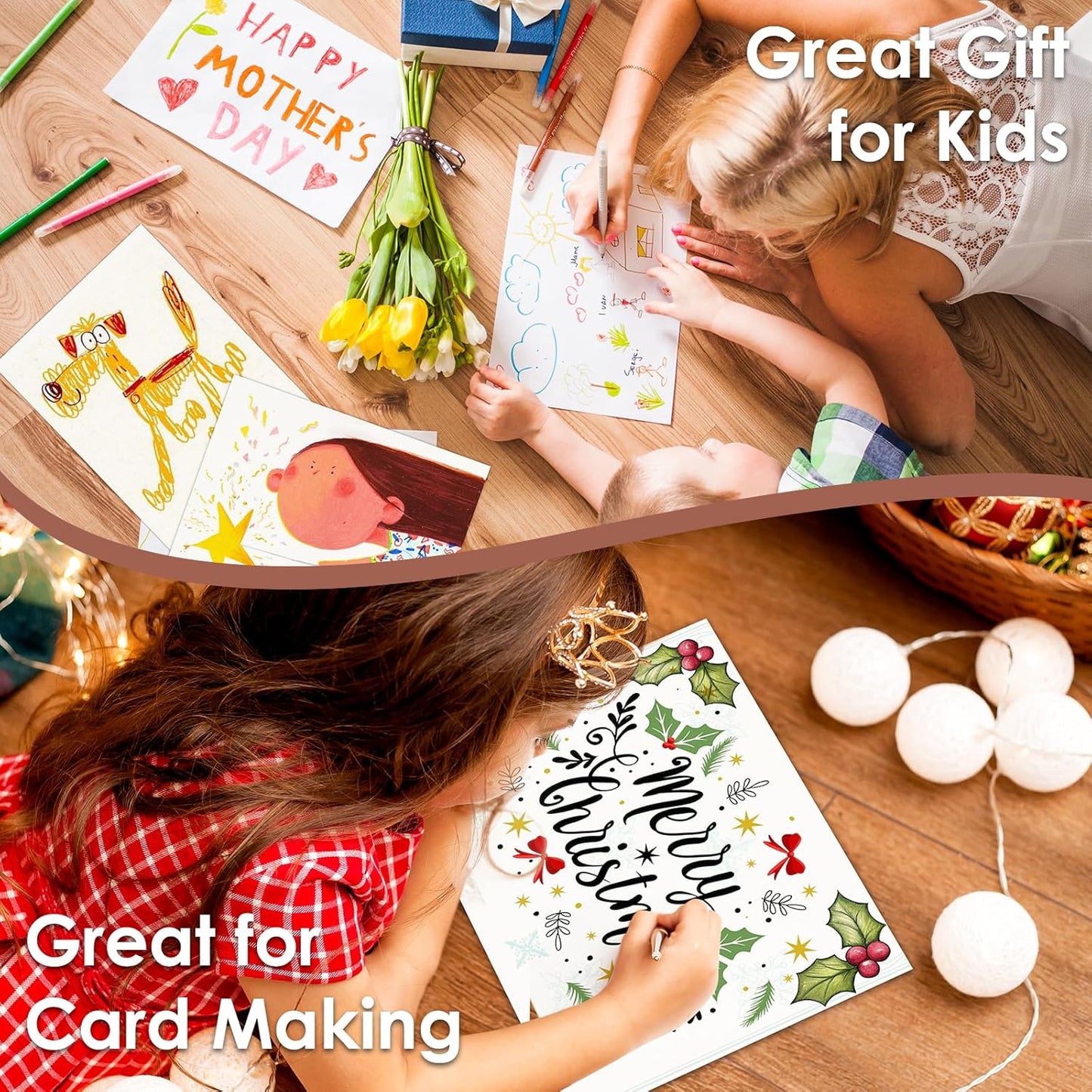 9" x 12" Sketch Paper, Art Paper Bulk, 65 Sheets (68lb/100gsm) Drawing Paper, Acid Free Artist Painting Writing Sketching, School Easel Art Supplies for Kids Teens Students Adults Beginners