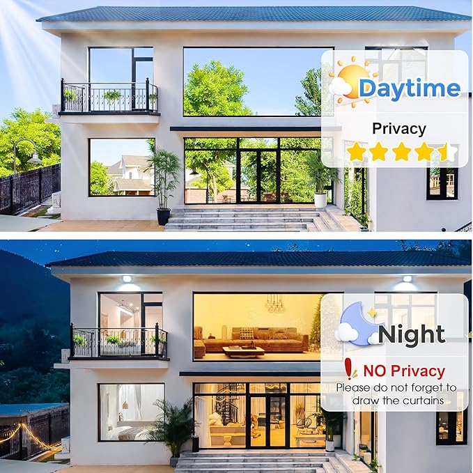 Coavas One Way Privacy Window Film,Daytime Window Tint for Home, Reflective Mirror Glass Window Film See Out Not in,Heat UV Blocking Anti-Glare Window Covers with 3 Tools, 17.5 x 78.7 Inch, Silver