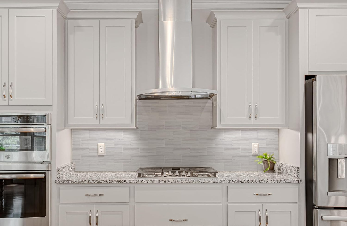 4 Pieces Peel and Stick Backsplash for Kitchen, 3" x 6" PVC Subway Tile 2025 Upgraded Dolomite Star Gray Backsplash Stick on Tile Elevate Kitchen Fireplace RV