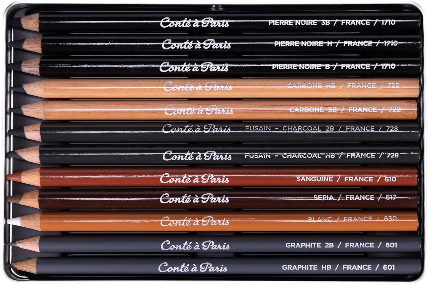 Conté à Paris The Sketch Set with Assorted Sketching Pencils